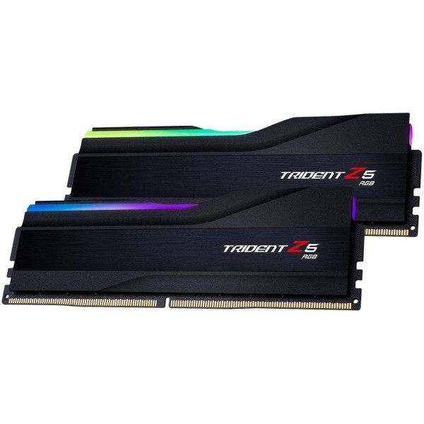 رام جي سكيل - ترايدنت Z5 نيو ذاكرة الوصول العشوائي DDR5 RGB 64 جيجابايت (2X32 جيجابايت) 6000 ميجا هرتز - أسود رام جي سكيل - ترايدنت Z5 نيو ذاكرة الوصول العشوائي DDR5 RGB 64 جيجابايت (2X32 جيجابايت) 6000 ميجا هرتز - أسود