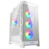 Cougar Duoface Pro Rgb E-Atx Temp-Glass-Airflow Pan Mid Tower Case - White Cougar Duoface Pro Rgb E-Atx Temp-Glass-Airflow Pan Mid Tower Case - White