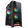 COUGAR DUOFACE RGB E-ATX TEMP-GLASS/Airflow MID TOWER CASE- BLACK - كيس كوغر دوفيس للالعاب COUGAR DUOFACE RGB E-ATX TEMP-GLASS/Airflow MID TOWER CASE- BLACK - كيس كوغر دوفيس للالعاب