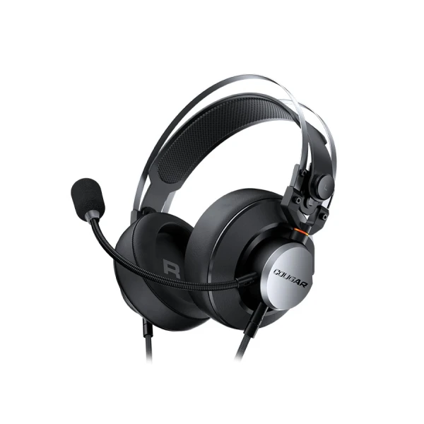 Cougar Vm410 Iron Gaming Headset ( Pc - Ps5 - X-Box ) - Black Cougar Vm410 Iron Gaming Headset ( Pc - Ps5 - X-Box ) - Black