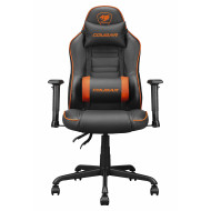 Cougar Fusion S Gaming Chair - Black - كرسي كوغار فوجين أس للألعاب