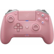 Razer Raiju Quartz Tournament Edition Wireless Game Controller - Bt - Ps4 Pink