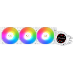Xigmatek Alpha Frozr-O Ii Arctic 360 Rgb Liquid Cooler With Smart Lcd - White Xigmatek Alpha Frozr-O Ii Arctic 360 Rgb Liquid Cooler With Smart Lcd - White