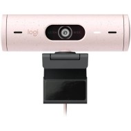 كاميرا ويب لوجيتك BRIO 500 بدقة FHD 1080p – وردي ذهبي – احترافية بمزايا ذكية وتقنيات متقدمة