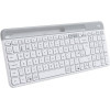 LOGITECH K580 SLIM MULTI-DEVICE WIRELESS KEYBOARD -WHITE - لوجيتيك كي 580 سلِم لوحة مفاتيح لاسيلكي LOGITECH K580 SLIM MULTI-DEVICE WIRELESS KEYBOARD -WHITE - لوجيتيك كي 580 سلِم لوحة مفاتيح لاسيلكي