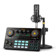  مكسر صوت مع مايك من ماونو -  كاستر لايت 