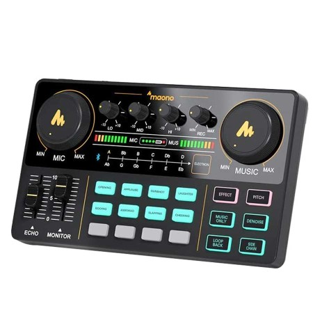 Maono Caster Lite Portable Podcast Console