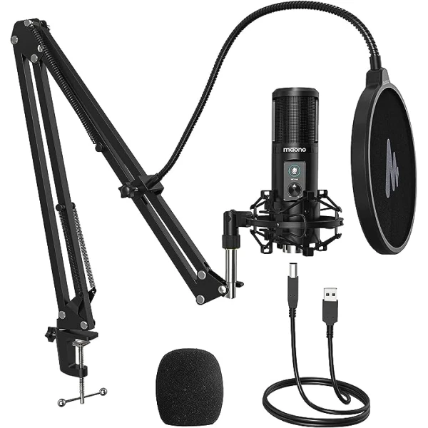 Maono Professional Condenser USB Microphone Set Maono Professional Condenser USB Microphone Set