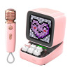 DIVOOM DITOO-MIC MINI KARAOKE MACHINE PIXEL ART BLUETOOTH SPEAKER - PINK DIVOOM DITOO-MIC MINI KARAOKE MACHINE PIXEL ART BLUETOOTH SPEAKER - PINK