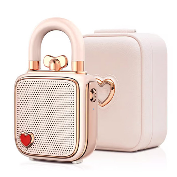 DIVOOM LOVE-LOCK BLUETOOTH SPEAKER - PINK DIVOOM LOVE-LOCK BLUETOOTH SPEAKER - PINK