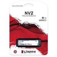 Kingston Nv2 Snv2s/4000g Ssd Pcie 4.0 Nvme M.2 2280 - 4tb - هاردسك M.2كينجستون  إس إس دي