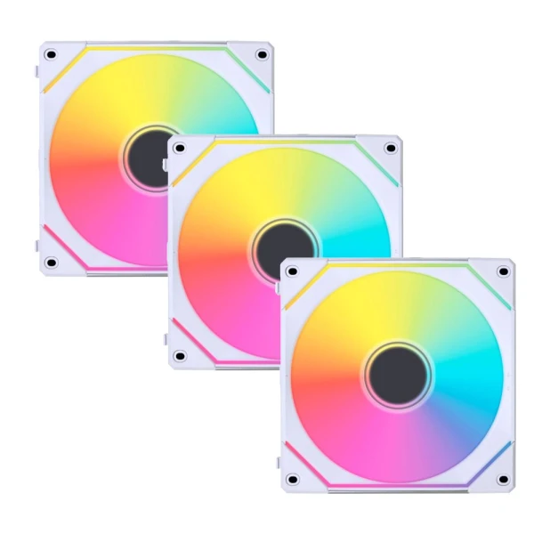 LIAN LI INFINITY SL-INF120 3x120mm RGB LED CASE FAN- WHITE LIAN LI INFINITY SL-INF120 3x120mm RGB LED CASE FAN- WHITE