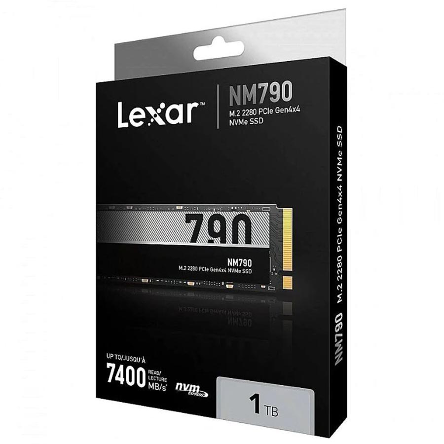 LEXAR NM790 M.2 2280 PCIe NVMe Up to 7400Mb/S Gen4x4 - 1TB