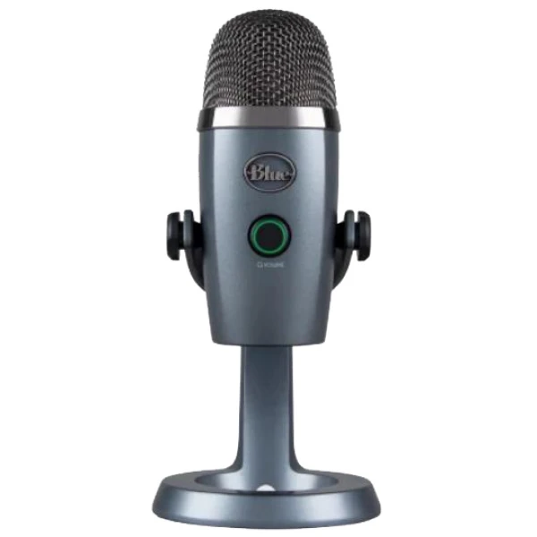 LOGITECH BLUE YETI NANO USB MICROPHONE GRAY - لوجيتيك بلو يتي نانو مايكروفون احترافي LOGITECH BLUE YETI NANO USB MICROPHONE GRAY - لوجيتيك بلو يتي نانو مايكروفون احترافي