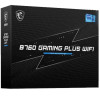 MSI MOTHERBOARD B760 GAMING PLUS WiFi |D5 - LGA 1700 MSI MOTHERBOARD B760 GAMING PLUS WiFi |D5 - LGA 1700
