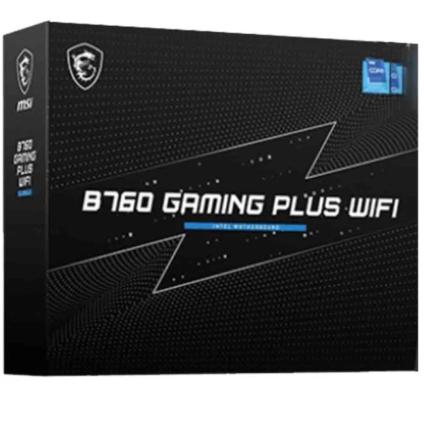 MSI MOTHERBOARD B760 GAMING PLUS WiFi |D5 - LGA 1700 - مذربورد إم إس أى بلس وايفاي