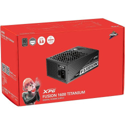 Xpg Fusion 1600 Titanium -Modular 1600w Rgb Power Supply Atx 3.0 80+ Titanium - باور سبلاي اكس بي جي فيوجن 