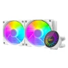 DARKFLASH RADIANT DCS-240 AiO RGB LIQUID COOLER 240mm -WHITE DARKFLASH RADIANT DCS-240 AiO RGB LIQUID COOLER 240mm -WHITE