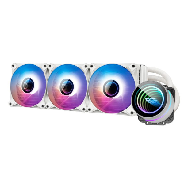 Darkflash DX 360 Twister Ver.2.6 RGB Liquid Cooler 360mm - White Darkflash DX 360 Twister Ver.2.6 RGB Liquid Cooler 360mm - White