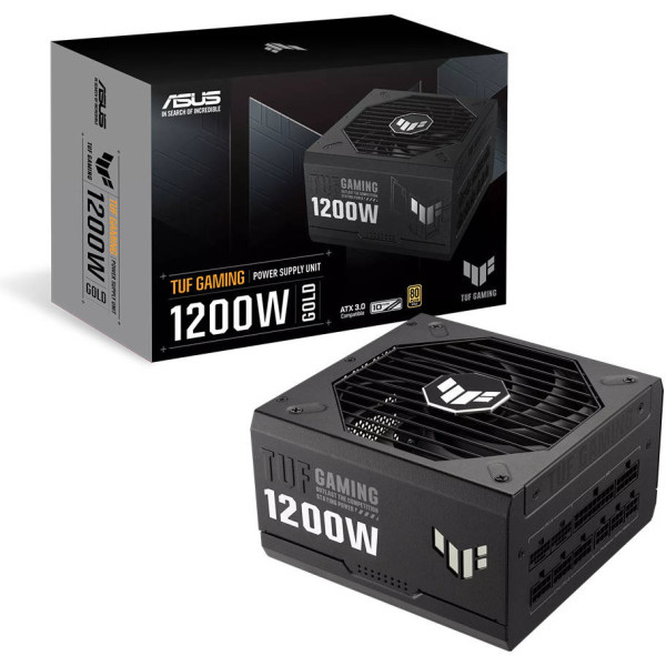 ASUS TUF GAMING 1200W POWER SUPPLY ATX 3.0 - 80+ GOLD - اسوس توف جيمينج باور سبلاي جولد ASUS TUF GAMING 1200W POWER SUPPLY ATX 3.0 - 80+ GOLD - اسوس توف جيمينج باور سبلاي جولد