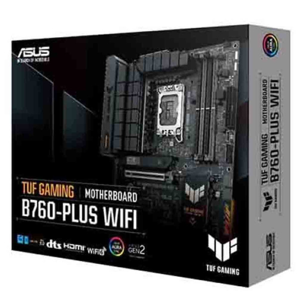 أسوس تي يو اف جيمينج بلس B760-Plus بويفاي DDR5 مذربورد أسوس تي يو اف جيمينج بلس B760-Plus بويفاي DDR5 مذربورد