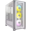 Corsair 4000X RGB Mid-Tower Case - White Corsair 4000X RGB Mid-Tower Case - White