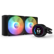 Nzxt Kraken Elite Rgb 240mm Liquid Cooler With Lcd Display - Black 