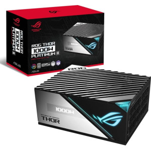 ASUS ROG THOR 1000W Platinum Ii 80+ Power Supply- Aura ASUS ROG THOR 1000W Platinum Ii 80+ Power Supply- Aura