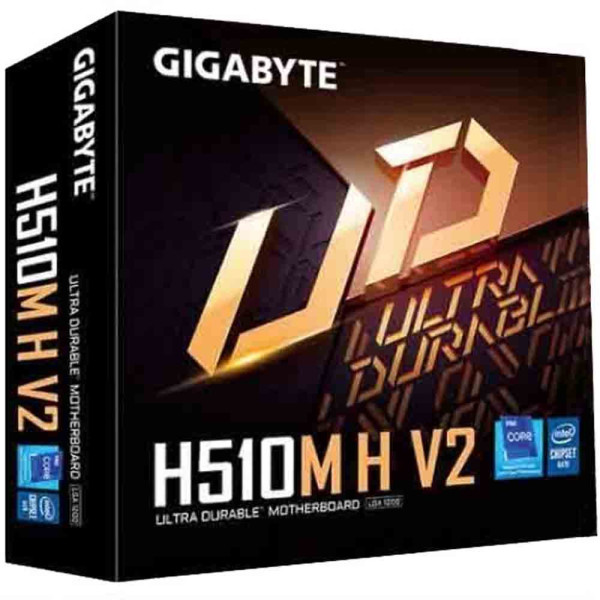Gigabyte H510m H V2 DDR4 Ultra Durable - LGA 1200 Gigabyte H510m H V2 DDR4 Ultra Durable - LGA 1200