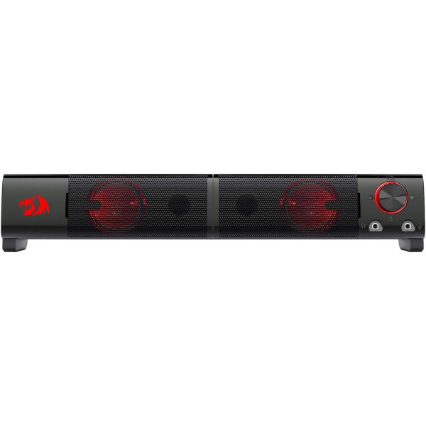 REDRAGON ORPHEUS STEREO GAMING DETACHED SPEAKER / SOUND BAR RED BACKLIGHT REDRAGON ORPHEUS STEREO GAMING DETACHED SPEAKER / SOUND BAR RED BACKLIGHT
