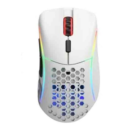 Glorious Model D - Minus Wireless Gaming Mouse - Matte White Glorious Model D - Minus Wireless Gaming Mouse - Matte White