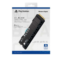 WD Black SN850 M.2 2280 PCIe Gen4 Heatsink SSD 2TB Up To 7000Mb/S 