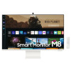 SAMSUNG 32 inch M8 Smart UHD 4K VA 60hz 4ms Type-C Speaker Webcam Bt White SAMSUNG 32 inch M8 Smart UHD 4K VA 60hz 4ms Type-C Speaker Webcam Bt White