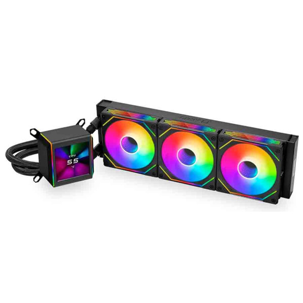LIAN LI GALAHAD II LCD SL-INF 360 Liquid Cooler (RGB) With LCD Screen - Black LIAN LI GALAHAD II LCD SL-INF 360 Liquid Cooler (RGB) With LCD Screen - Black