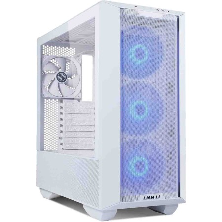 Lian Li Lancool III RGB Case - High Airflow Mesh - 4x 140mm Fans - White Lian Li Lancool III RGB Case - High Airflow Mesh - 4x 140mm Fans - White