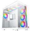 Xigmatek Aqua Ultra Air Wide Body Gaming Midtower E-Atx Case 7x Rgb Fans - White Xigmatek Aqua Ultra Air Wide Body Gaming Midtower E-Atx Case 7x Rgb Fans - White