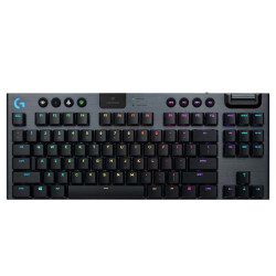 Logitech G915 Tkl Mechanical Tenkeyless Wireless RGB Keyboard (GL TACTILE SWITCH) - Black