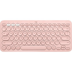 Logitech Multi-Device K380 Wireless Keyboard - Pink