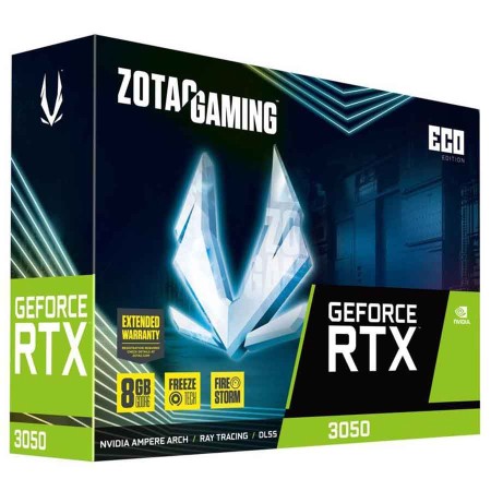 ZOTAC GAMING GeForce RTX 3050 ECO Edition 8GB GDDR6 Graphics Card