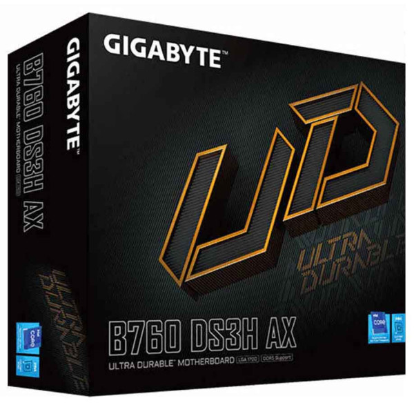 مذربورد جيجابايت B760 Ds3h Ddr5 تدعم وايفاي 6E مذربورد جيجابايت B760 Ds3h Ddr5 تدعم وايفاي 6E