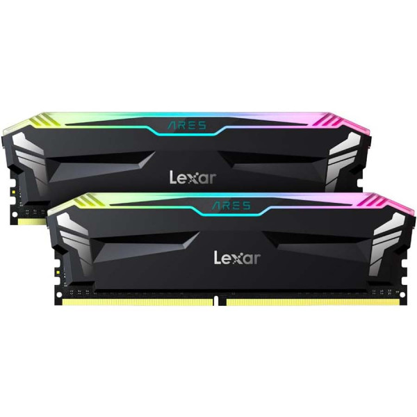 لكسار أريس ذاكرة عشوائية 32GB DDR4 تردد 3600 هرتز - أسود