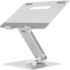 UPERGO ALUMINUM HEIGHT ADJUSTABLE LAPTOP STAND – Silver UPERGO ALUMINUM HEIGHT ADJUSTABLE LAPTOP STAND – Silver