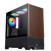 Xigmatek Alpha Endorphin Wd Wid Body Gaming Midtower ATX Case 4x ARGB Fans - Black Xigmatek Alpha Endorphin Wd Wid Body Gaming Midtower ATX Case 4x ARGB Fans - Black