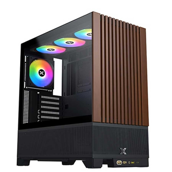 Xigmatek Alpha Endorphin Wd Wid Body Gaming Midtower ATX Case 4x ARGB Fans - Black Xigmatek Alpha Endorphin Wd Wid Body Gaming Midtower ATX Case 4x ARGB Fans - Black