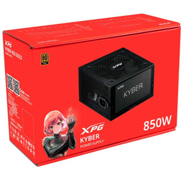 إكس بي جي كايبر 850 واط باور سبلاي جولد 80 بلس - تدعم ATX 3.0 إكس بي جي كايبر 850 واط باور سبلاي جولد 80 بلس - تدعم ATX 3.0