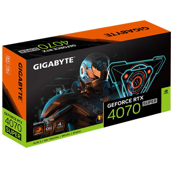 جيجابايت RTX 4070 سوبر اصدار جيمنج 12GB OC كرت الشاشة جيجابايت RTX 4070 سوبر اصدار جيمنج 12GB OC كرت الشاشة