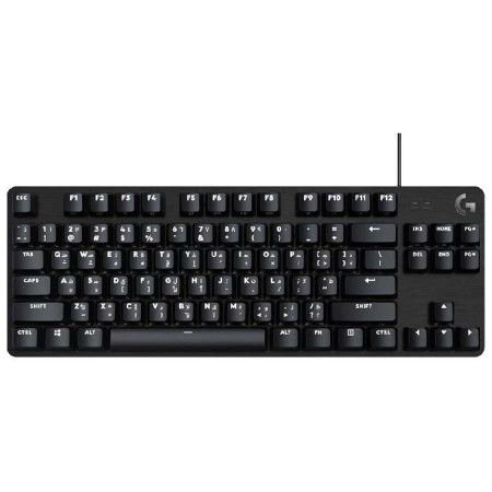 Wired Gaming Keyboard LOGITECH G413 TKL SE Mechanical Arabic White Backlight - Black Wired Gaming Keyboard LOGITECH G413 TKL SE Mechanical Arabic White Backlight - Black