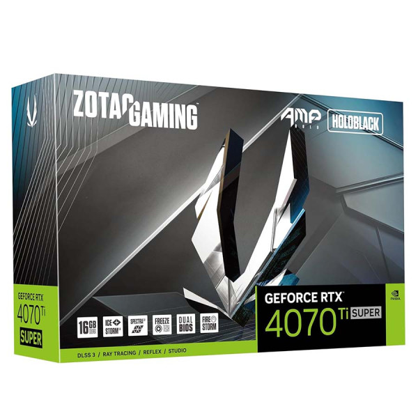 زوتاك سوبر هولو 16GB RTX 4070 TI كرت شاشة - اسود زوتاك سوبر هولو 16GB RTX 4070 TI كرت شاشة - اسود