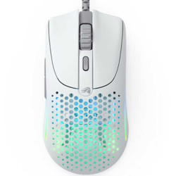 قلوريوس موديل O2 ماوس ألعاب سلكي - ابيض مطفي 