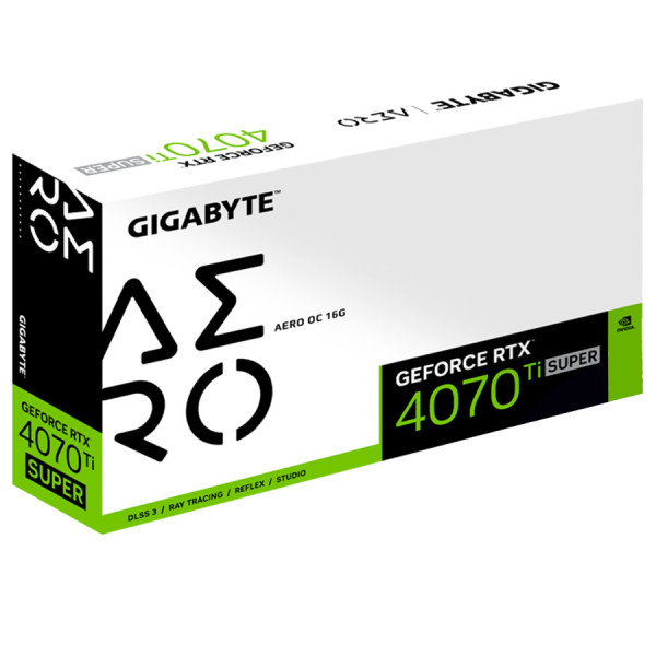 جيجابايت RTX 4070 TI سوبر آيرو 16GB OC كرت الشاشة - أبيض جيجابايت RTX 4070 TI سوبر آيرو 16GB OC كرت الشاشة - أبيض
